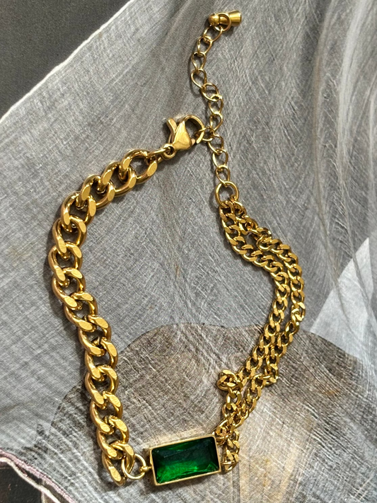 Green Stone Bracelet